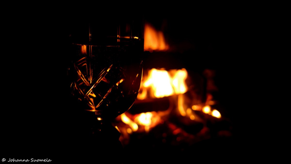 Uusivuosi avotuli kristallilasi