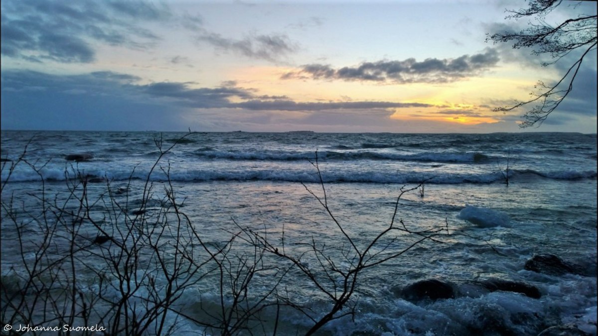 Auringonlasku Tammikuu