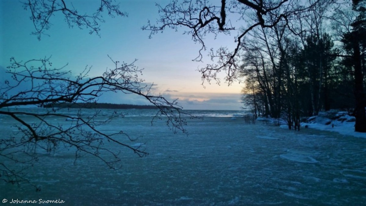 Auringonlasku Helmikuu
