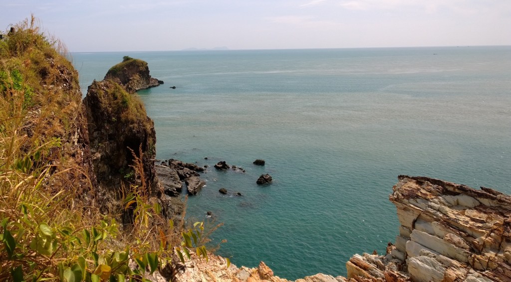 View from the lighthouse to the South