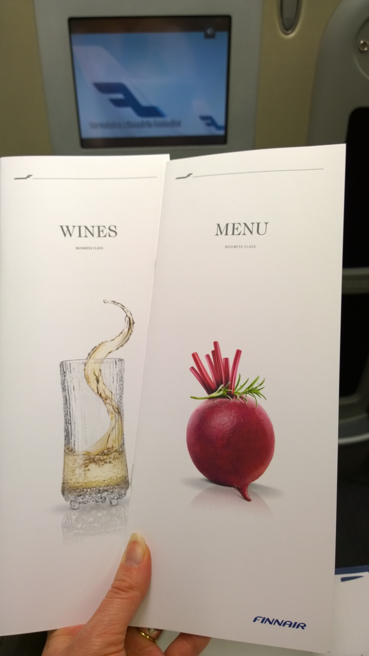 Winelist and menu