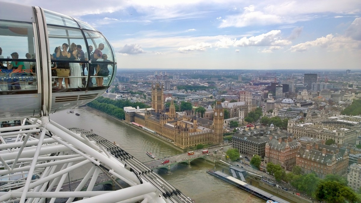 LondonEye and Houses of Parliament