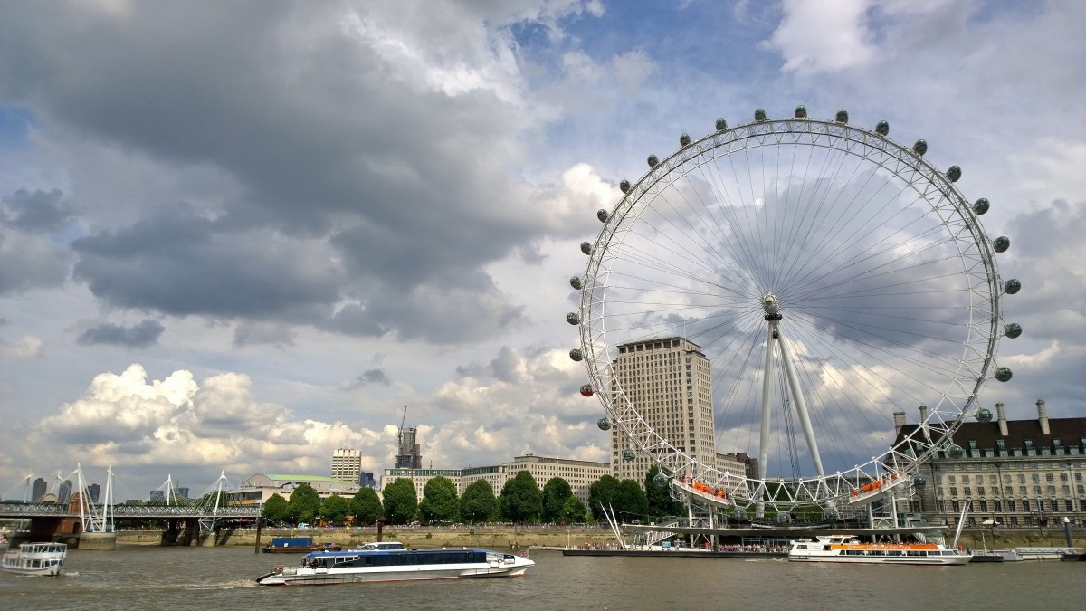 LondonEye and Thames