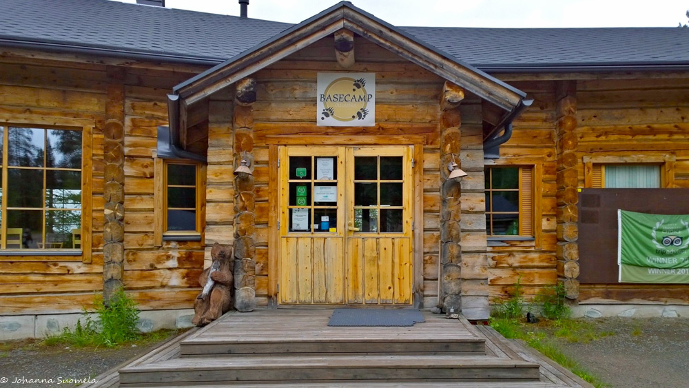 Basecamp Oulangan sisäänkäynti