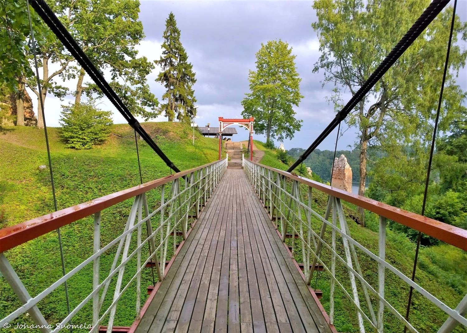 Viljandi Linnamaki riippusilta