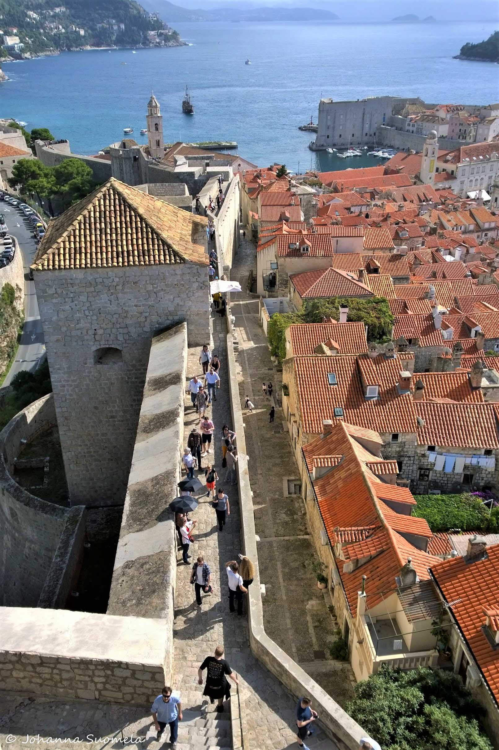 Dubrovnikin vanhan kaupungin muuri