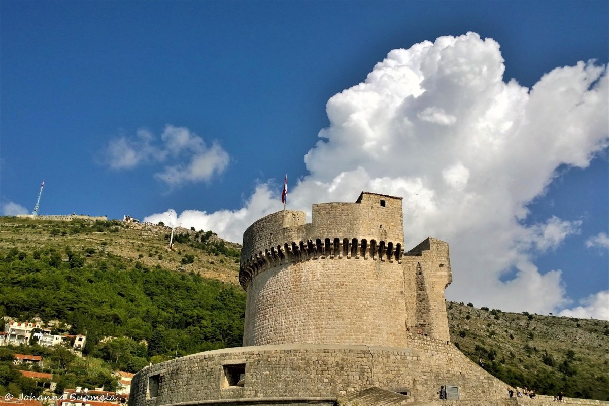 Dubrovnikin vanhan kaupungin muuri