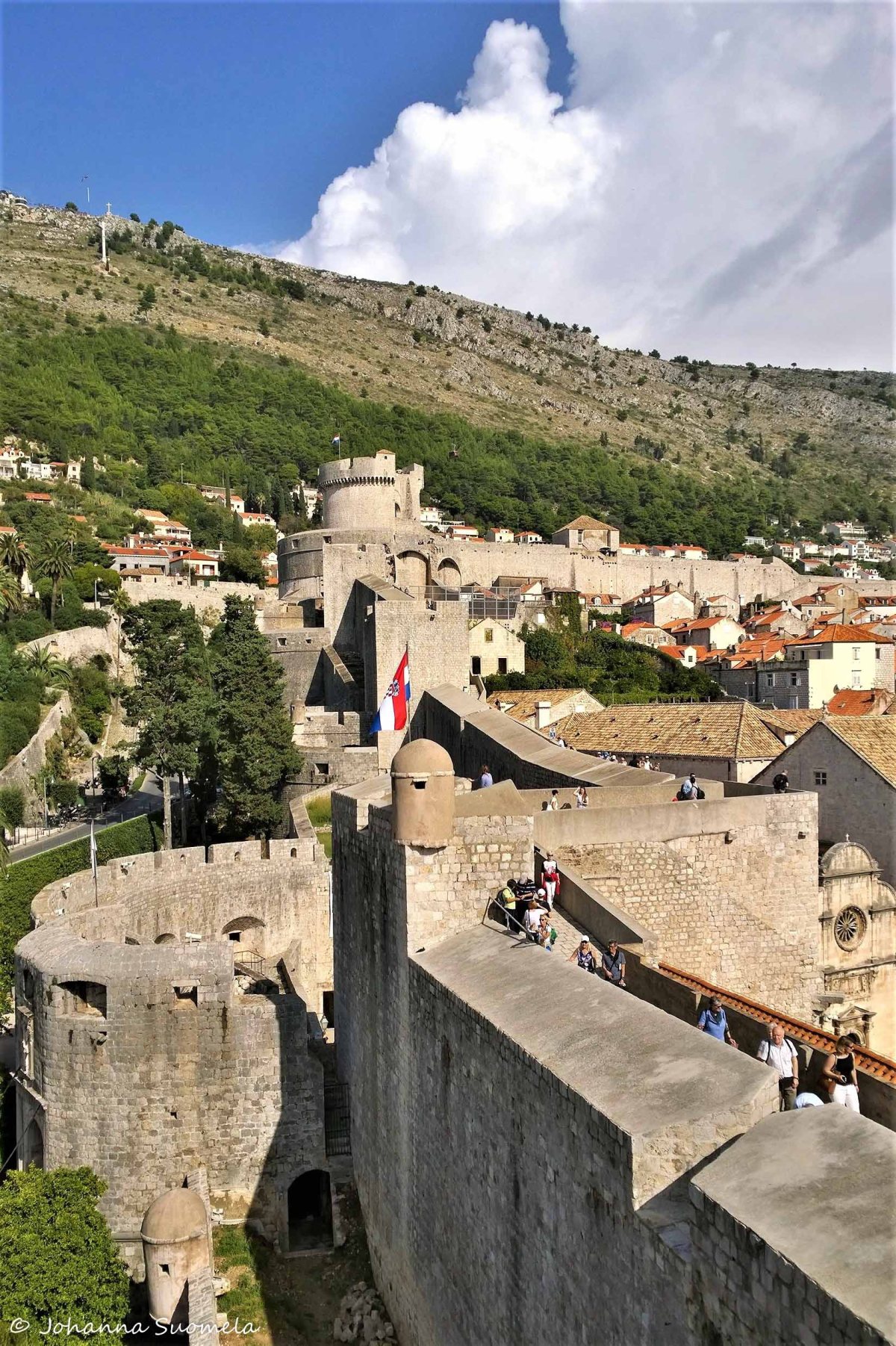 Dubrovnikin vanhan kaupungin muurit