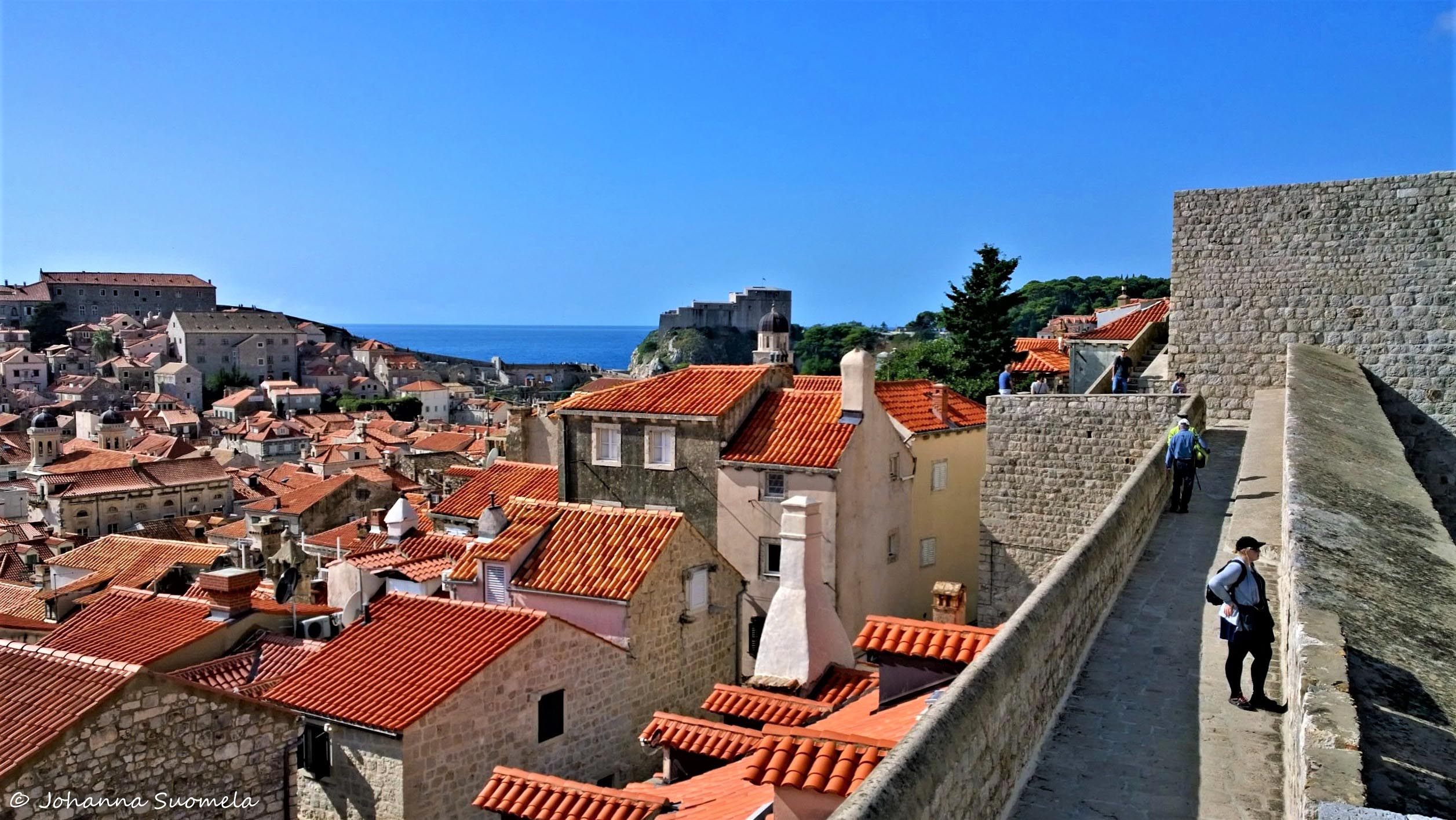 Dubrovnikin vanhan kaupungin muuri