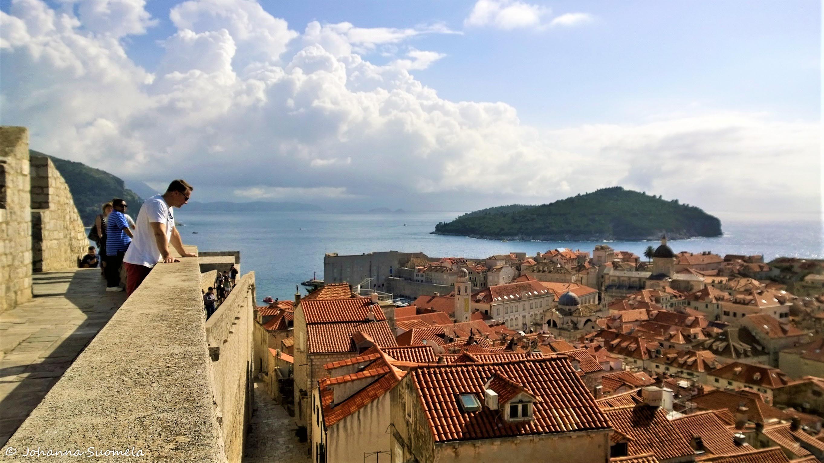 Dubrovnikin vanhan kaupungin muuri