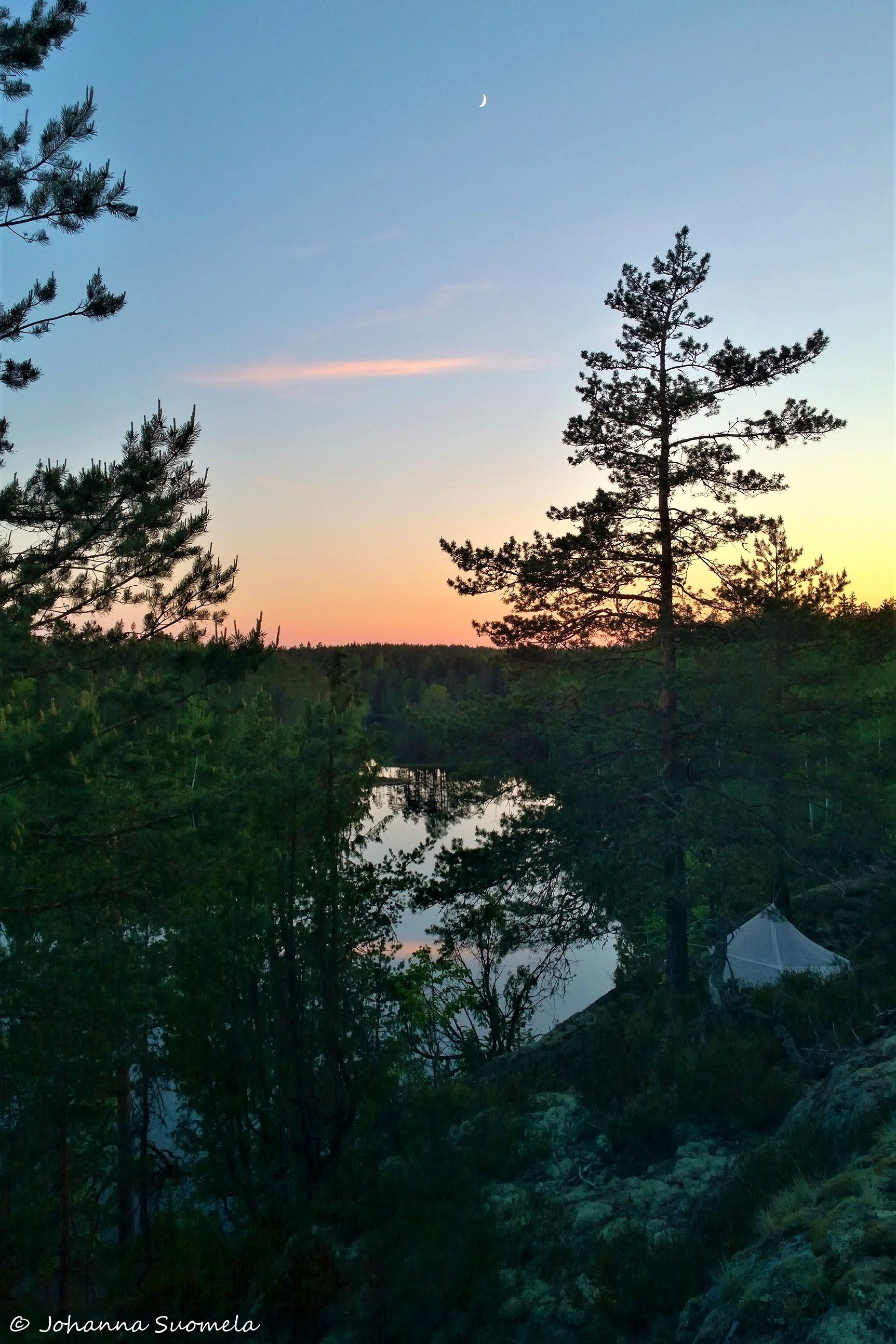 Auringonlasku Fiskars