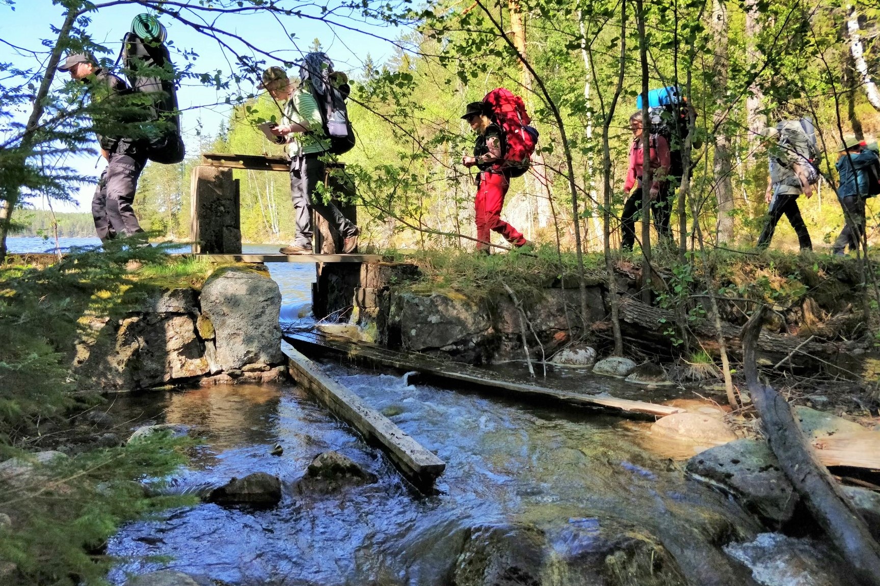 Partioaitan retkeilykurssi