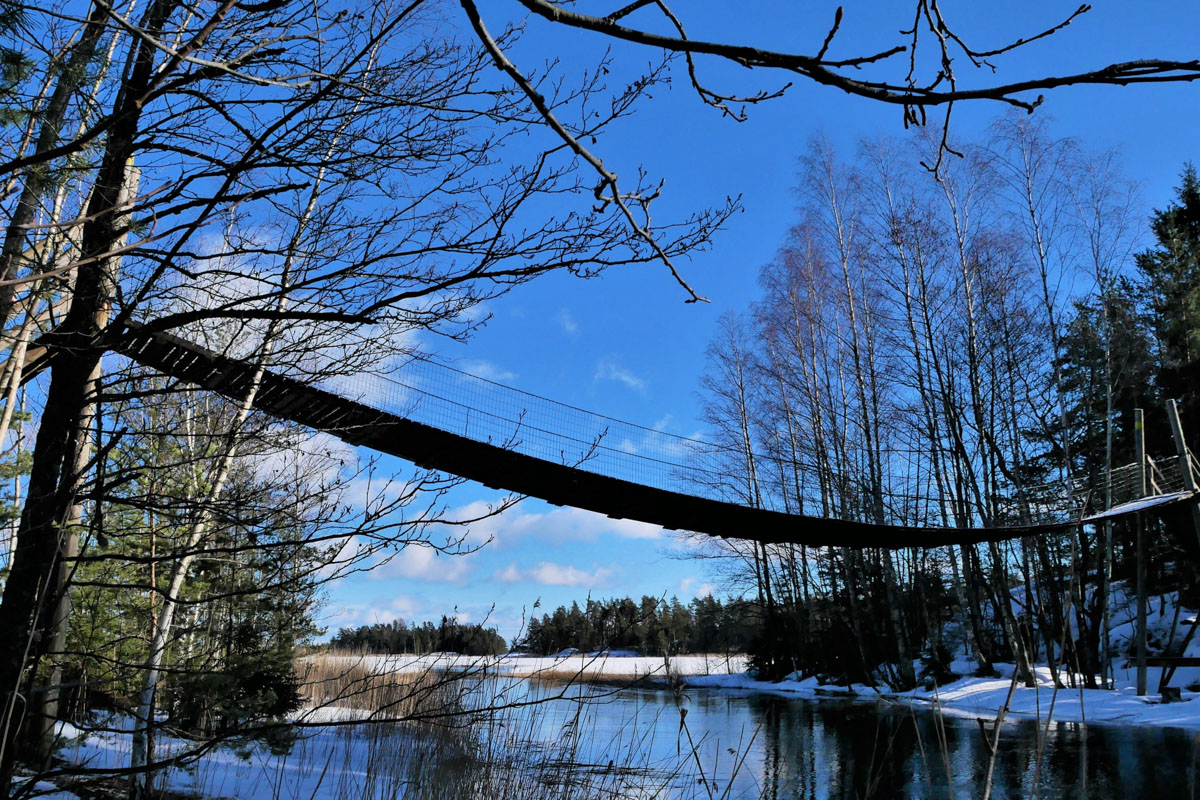 Raasepori Kopparo riippusilta