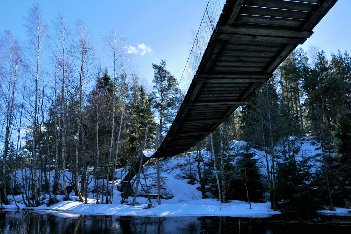 Raasepori riippusilta Kopparo