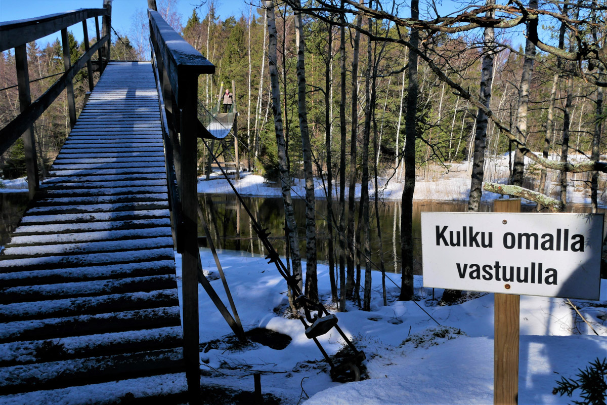 Raasepori riippusilta Kopparo