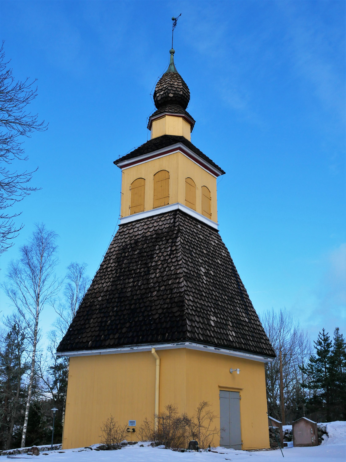 Raasepori Snappertunan kirkon kellotapuli